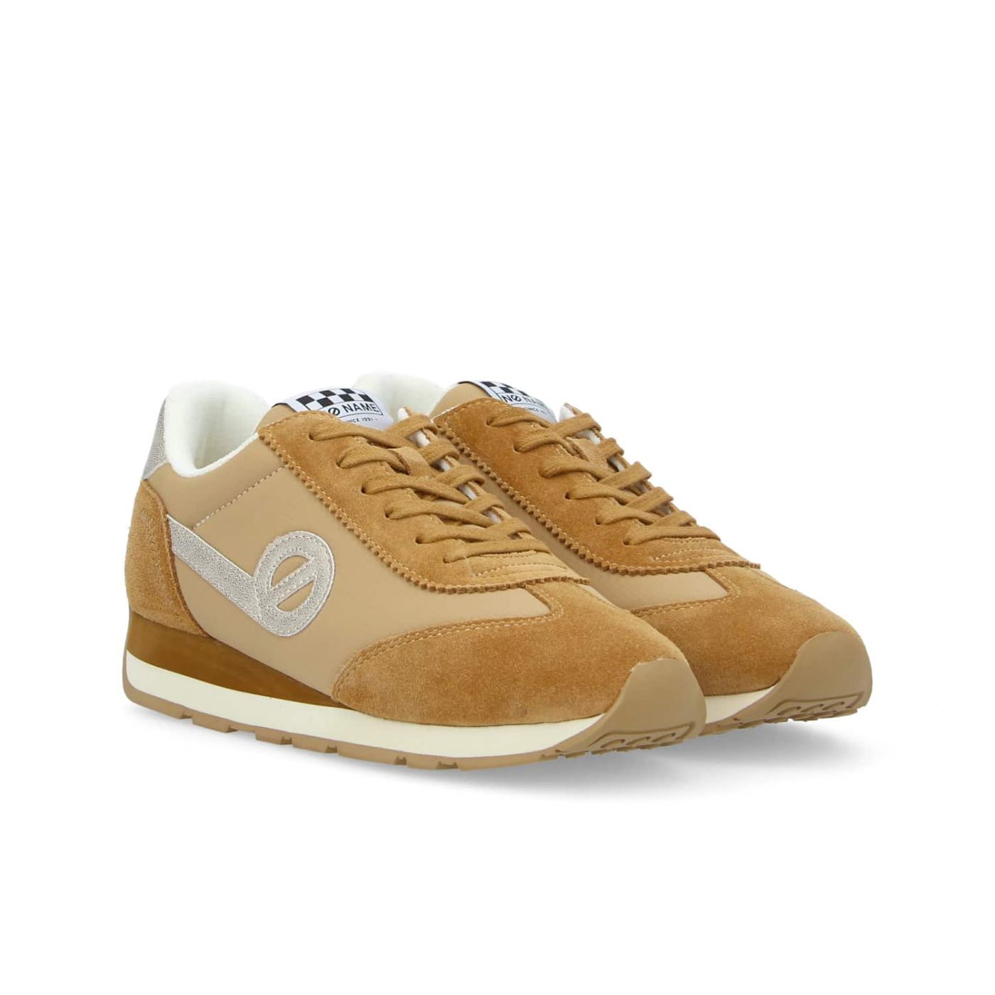 CITY RUN JOGGER W  -  LENK/SUEDE  - NOCCIOLA/MARRONE